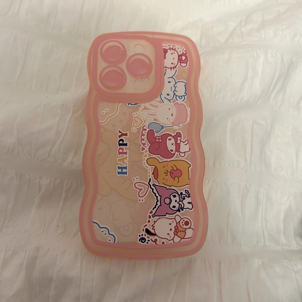 IPHONE 14 PRO Sanrio x Miffy happy phonecase pink